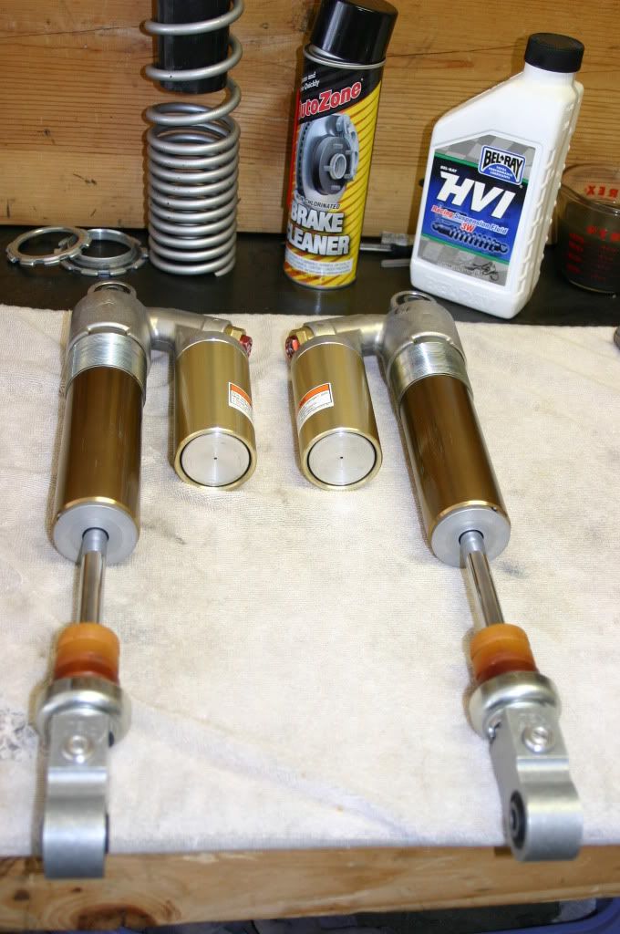 Yamaha YFZ450RX Stock shock service / Oil change / Rebuild YFZ Central